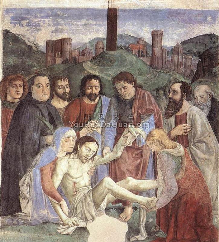 Lamentation over the Dead Christ - 多梅尼科·基尔兰达约